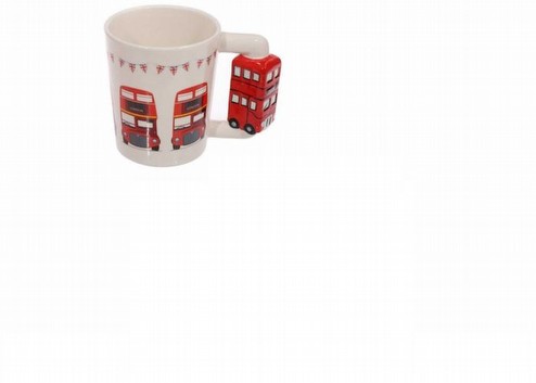 Tazza cermica con Manico 3D London Bus